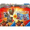 Ravensburger Spielverlag Ravensburger Gormiti Pacchetto Memory Triplo Puzzle Multicolore Multicolore Taglia unica