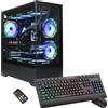 GAMEMAX Gaming-PC Vista AB 7516 Ryzen 5 7500F raffreddamento ad acqua 32GB DDR5 RAM 1TB SSD RTX 5060Ti (16GB) RTX5060Ti Windows 11