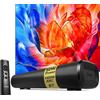 Lustrens Soundbar da 2.0 per televisore, con HDMI ARC, potenza sonora di 50 W e Bluetooth