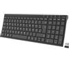 Lustrens Tastiera wireless, layout tedesco, sottile e leggera