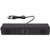 Lustrens Altoparlante per computer, soundbar alimentata tramite USB con controllo del volume per PC e laptop