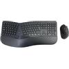Lustrens Set wireless composta da tastiera ergonomica e mouse verticale, con layout portoghese