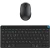 Lustrens Kit tastiera e mouse wireless - Bluetooth 2.4G