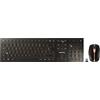 Lustrens Set di tastiera e mouse wireless, layout francese, con tecnologia Bluetooth e 2,4 GHz