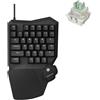 Lustrens Tastiera da gaming cablata con interruttori a contatto magnetico e illuminazione RGB