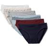 Amazon Essentials Donna Slip Bikini in Cotone (Disponibile in Taglie Forti)