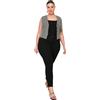Trendyol - Trendyol Donne Plus Size Vita Alta Skinny Fit Slim Fit Plus Size Pantaloni, Pantaloni Donna