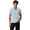 Calvin Klein Uomo Maglietta Polo Maniche Corte Monogram Pique in Cotone