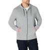 Amazon Essentials Felpa Leggera a vestibilità Regolare con Cappuccio e Zip Integrale Uomo