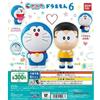 Bandai Capchara Doraemon 6 set completo di 4 Bandai Gashapon Japan nuovo