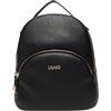 LIU JO Zaino comodo, pratico e capiente con chiusura zip. Possiede due tasche interne di cui una con zip ed una tasca frontale con zip. Presenta spallacci comodi e regolabili con fibietta e manico sup