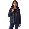 Marella EMME Cappotto Donna con Davantino in Panno Unito SORRISO