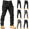 Generic Pantaloni da Lavoro Uomo Lavoro Sportivi Pantaloni Multiple Tasconi Militari Casual Leggeri Tattici Softshell Abbigliamento Elastico Trekking Giardiniere Pantalone