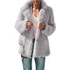 TDEOK Giacca da donna in pelliccia Teddy, cappotto in pile Teddy, a maniche lunghe, calda giacca invernale per autunno e inverno. Giacca in pile felpato, giacca invernale