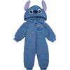 Disney Winnie the Pooh Mickey Mouse Lilo & Stitch Jack Skellington Monsters Inc Tuta con cerniera per neonati e neonati