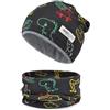 beifon Cappello e Sciarpa per Bambini Invernale Sciarpa Berretto in Maglia Cotone Morbido Elasticizzato a Doppio Beanie Cappello Scaldacollo per Primavera, Autunno e Inverno 2-8 Anni