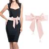 Andibro Cintura per abito da donna, cintura in raso da sposa, cintura da donna con fiocco accessorio per matrimonio damigella d'onore cintura da sposa