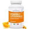 Bandini® Vitamina C Liposomiale 800mg, Vitamin C Concentrata 60 Capsule | Alto Dosaggio, Acido Ascorbico da Fermentazione del Mais, 100% Vegan, Integratore Difese Immunitarie, No OGM, Made in Italy