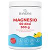 Bandini® MAGNESIO COMPLETO IN POLVERE 430mg - Puro 60 Dosi, Magnesium Carbonato, Citrato, Integratore Benessere Intestinale Per Stitichezza, Ansia, Mal di Testa, Stanchezza, Stress, Memoria (300g)