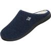 Donpapa Pantofola Uomo Calde Ciabatte Casa Invernali in Memory Foam | Fodera in Sherpa, Morbide & Comode Slippers, Lavabile in Lavatrice, Antiscivolo, Interno/Esterno, Regali