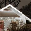 Zorela Luci Natale Esterno Cascata 10M 400 LED Tenda Luminosa Esterno Natale Prolungabile Luci di Natale Cascata di Stalattiti con 8 Modalità Impermeabile per Balcone, Tetto, Giardino - Bianco Freddo