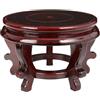 SUPVOX Supporto Per Piante in Legno 6.30X6.30X3.94In Base Per Vaso Di Fiori Rotonda Espositore Per Piante Grasse E Fioriere Da Interno Ed Esterno