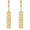 Ulable Orecchini Pendenti Donna, Pendente Satinata | Lunghi, leggeri e anallergici, stile minimalista elegante, gioielli moda, idea regalo per compleanno, Natale o anniversario