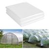 BaBahuanhuan Telo per Serra 2x4 m Extra Resistente, Film in Polietilene Trasparente per Orto, Copertura per Tunnel e Giardino, Antipioggia e UV
