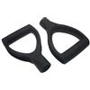 LBTODH 2 pezzi impugnatura in plastica a forma di D diametro interno 28 mm manico di ricambio nero accessori da giardino per pala da giardino e pala da campeggio