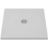 EDILSTORE Coperchio di Ricambio Serie Super per Chiusino e Pozzetto PVC 25x25 cm, Solo Coperchio Senza Telaio, Made in Italy