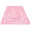 BIANCHERIAWEB Tappeto Casa Bagno/Cucina Cotone in Tinta Unita Disegno Annette Colore Rosa 120x180 Rosa