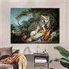 Dittelle La pastorella famosa pittura arte stampa su tela poster stampe immagini a parete per soggiorno decorazione della casa dipinti 70x100 cm senza cornice