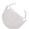 HEATSHAKING Fodera Lavabile per Cestino in Vimini e Rattan, Tessuto | Fodera Sostitutiva Decorativa, Resistente all'Usura e Facile da Pulire, per Cesto Bagno e Soggiorno