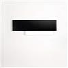 G.E.A. Luce Applique Ge-doha Ap 15w Led 1270lm 3000°k Nero Alluminio Metacrilato Lampada Parete Moderna Interno