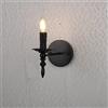 sxysxysxy Retrò Lampade da parete Stile country americano candela lampada a muro Vintage ▾ Lampada da comodino Moderno Nero lampada a muro soppalco Camera da letto Soggiorno E14 210 * 220 * 280H (mm)