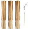 Gekamoyue 150 Incenso Naturale, Gelsomino Incense Set per Meditazione, Yoga, 25Pcs x 6 Pack,150 PCS Total