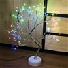 Soekodu Luce per Betulla Natale, 108 Led Lampada Bonsai Illuminato, Interruttore Tattile, Batteria o USB, Filo Rame, Ramo Luci per Decorazione Domestica (Multicolore)