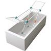 Juwel Artweger 2s2mi asciugatrice, faserverstärkte Corda, Ali, plastica, Bianco/Verde Menta, 42,5 x 8,3 x 105 cm