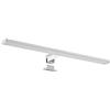 SEBSON LED Lampada da Specchio per Bagno 60cm - IP44, 12W, 900lm | Lampada Morsetto + Armadio, Bianco Neutro 4.000K - 600x108x44mm