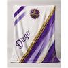 love print Coperta In Pile Tifoso Viola Fiorentino Personalizzato 130x180