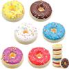 inheming 6 Pezzi Donuts Artificiali, Ciambelle Finte,Realistico Modello di Cibo Dessert,Falso Pane Torta Dolci Simulazione