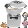 QianCruxtacy Impastatrice a Spirale Elettrica Professionale, con Timer 30 Minuti e Coperchio Trasparente, Grande capacità 5kg/8kg, Doppia Rotazione per Impasti Perfetti di Pane e Pizza 5kg