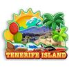 Quwsne Magnete da frigorifero con isola di Tenerife Spagna, souvenir da viaggio in città, regali turistici, 3D, monumenti classici, artigianato fatto a mano, decorazione per la casa -1430