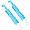 Bessy shop Infila Automatico,2 Pz Infila Ago per Macchina da Cucire Macchina da Cucire Ago Automatico Inseritore Infila Strumento Inseritore di Aiuto per l'Infilatura Dell'Ago Fisso Blu