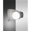 FABAS LUCE 3414-21-137 LAMPADA DA PARETE ADRIA 6W 540Lm WARM WHITE COLORE ARGENTO