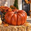 Keeplush Zucca Arancione,Decorazione Finta Autunnale,Grande Halloween Decorazione | Autunno Decorazione Casa perfette Per Feste Ringraziamento, Halloween,Come Decorazione Autunnale,Portico,Tavolo,Camino