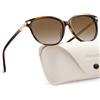 AVAWAY Vintage Donna Occhiali da Sole Polarizzati Oversize AV502 | UV400 Protezione Lente, Telaio in Acetato, Forma occhio di gatto (Cat Eye), Naselli integrati, Lenti HD, Anti-abbagliamento