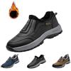 GUNJXNIL Scarpe da ginnastica da uomo senza lacci, scarpe invernali da infilare, per il tempo libero, comode, per il tempo libero, con suola morbida, scarpe sportive con supporto per l'arco plantare