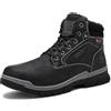 ARRIGO BELLO Stivali Uomo Invernali Scarpe Inverno Calda 41-46EU | Foderato Montagna Antiscivolo Trekking Boots Scarponcini Neve Marrone Fodera in rete EU41