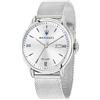 MASERATI Orologio Maserati Epoca con cinturino mesh e cassa in acciaio silver
